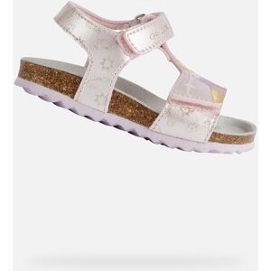 Light Pink Girls Sandals Geox Chalki - Girls maro 22 unisex Light Pink Girls Sandals Geox Chalki - Girls maro 22 unisex