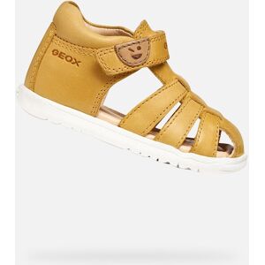 Sandale Geox Macchia pentru primii pași ai băieților alb 25 unisex Sandale Geox Macchia pentru primii pași ai băieților alb 25 unisex