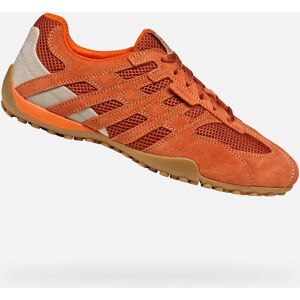 Orange men's sneakers Geox Snake Original - Men's portocaliu 44 male Orange men's sneakers Geox Snake Original - Men's portocaliu 44 male