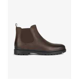 Dark Brown Men's Leather Chelsea Shoes Geox Andalo - Mens maro 40 male Dark Brown Men's Leather Chelsea Shoes Geox Andalo - Mens maro 40 male