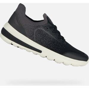 Black men's sneakers Geox Spherica Actif - Men's gri 44 male Black men's sneakers Geox Spherica Actif - Men's gri 44 male