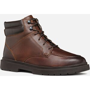 Brown men's ankle boots Geox Calaita - Men's maro 45 male Brown men's ankle boots Geox Calaita - Men's maro 45 male
