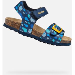 Dark blue boys' sandals Geox Chalki - Boys negru 24 unisex Dark blue boys' sandals Geox Chalki - Boys negru 24 unisex