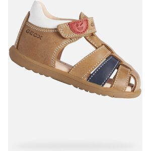 Sandale maro pentru băieți Geox albastru 23 unisex Sandale maro pentru băieți Geox albastru 23 unisex