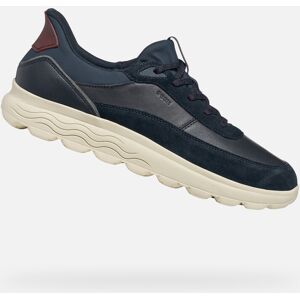 Dark blue men's sneakers Geox Spherica Plus - Men's albastru 42 male Dark blue men's sneakers Geox Spherica Plus - Men's albastru 42 male