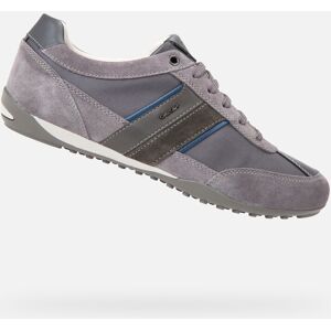 Dark grey men's sneakers Geox Wells - Men's gri 46 male Dark grey men's sneakers Geox Wells - Men's gri 46 male