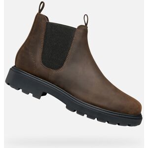 Dark brown men's ankle boots Geox Spherica EC7 - Men's negru 41.5 male Dark brown men's ankle boots Geox Spherica EC7 - Men's negru 41.5 male