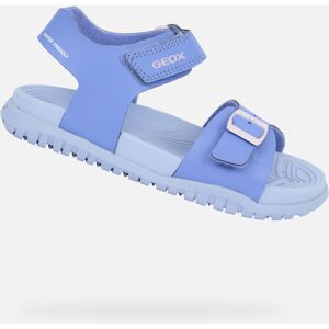 Sandale mov Geox Fusbetto pentru fete albastru deschis 28 unisex Sandale mov Geox Fusbetto pentru fete albastru deschis 28 unisex