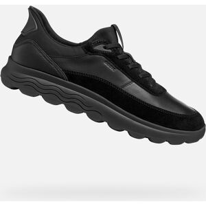 Black men's sneakers Geox Spherica Plus - Men's negru 46 male Black men's sneakers Geox Spherica Plus - Men's negru 46 male