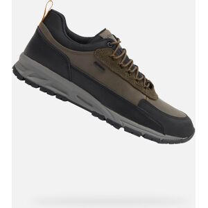 Dark green men's sneakers Geox Doray B Abx - Men's gri 42 male Dark green men's sneakers Geox Doray B Abx - Men's gri 42 male