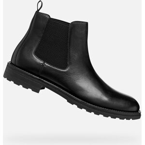 Black men's ankle boots Geox Redclif - Men negru 44 male Black men's ankle boots Geox Redclif - Men negru 44 male