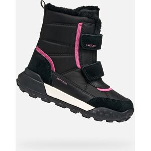 Pantofi de iarnă negri pentru fete Geox negru 27 unisex Pantofi de iarnă negri pentru fete Geox negru 27 unisex