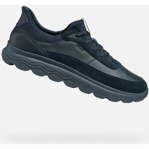Dark blue men's sneakers Geox Spherica Plus - Men's albastru 46 male Dark blue men's sneakers Geox Spherica Plus - Men's albastru 46 male