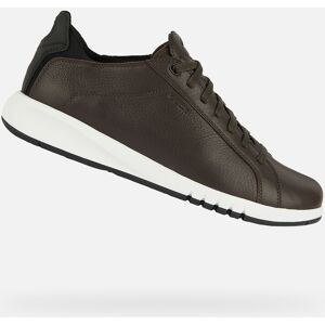 Brown men's sneakers Geox Aerantis - Men's maro 42 male Brown men's sneakers Geox Aerantis - Men's maro 42 male
