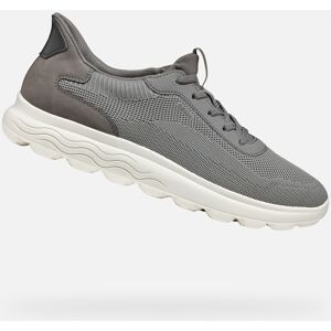 Dark grey men's sneakers Geox Spherica Plus - Men's gri 43-46 male Dark grey men's sneakers Geox Spherica Plus - Men's gri 43-46 male