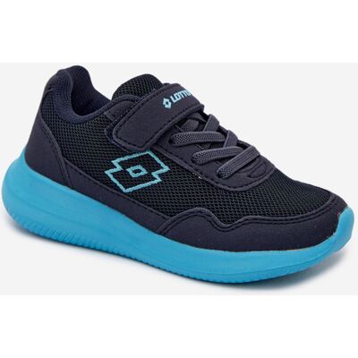 Pantofi sport Lotto pentru copii cu velcro albastru 29 unisex Pantofi sport Lotto pentru copii cu velcro albastru 29 unisex
