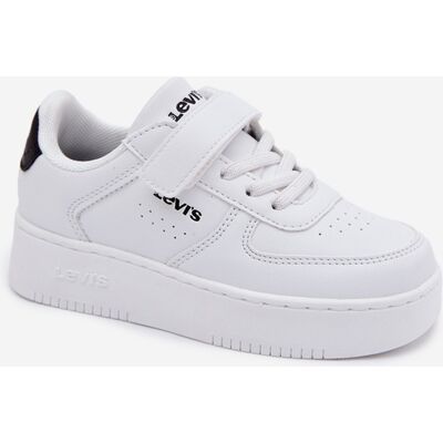 Levi's® Teniși Levis pentru copii cu velcro alb 31 unisex Levi's® Teniși Levis pentru copii cu velcro alb 31 unisex