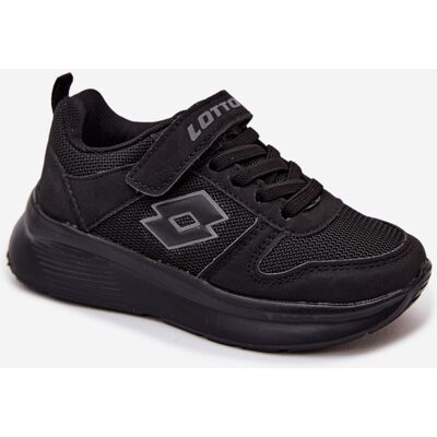 Pantofi sport pentru copii Lotto SOBRIO negru 27 unisex Pantofi sport pentru copii Lotto SOBRIO negru 27 unisex