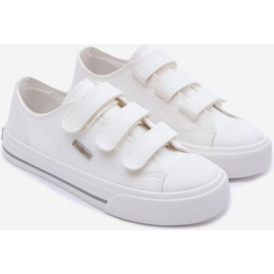 BIG STAR SHOES Teniși cu velcro pentru copii Big Star alb 31 unisex BIG STAR SHOES Teniși cu velcro pentru copii Big Star alb 31 unisex