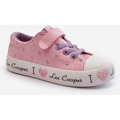 Adidași pentru copii Lee Cooper alb 33 unisex Adidași pentru copii Lee Cooper alb 33 unisex
