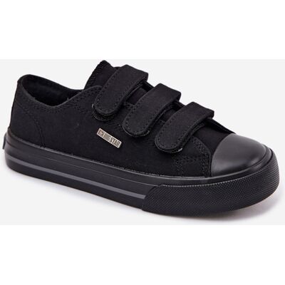 BIG STAR SHOES Teniși cu velcro pentru copii Big Star negru 32 unisex BIG STAR SHOES Teniși cu velcro pentru copii Big Star negru 32 unisex