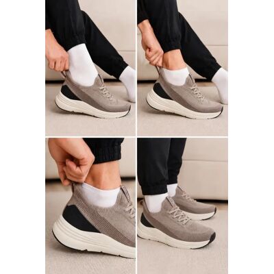 Teniși sport slip-on din material textil pentru bărbați, Kobbo negru 44 male Teniși sport slip-on din material textil pentru bărbați, Kobbo negru 44 male