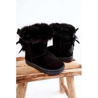 Boto Cizme de iarna femei Kesi i521_21921 negru 27 unisex Boto Cizme de iarna femei Kesi i521_21921 negru 27 unisex