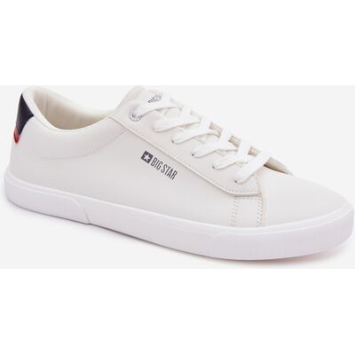 BIG STAR SHOES Teniși din piele ecologică pentru bărbați Big Star alb 42 male BIG STAR SHOES Teniși din piele ecologică pentru bărbați Big Star alb 42 male