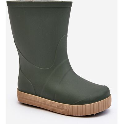 Boto Cizme pentru copii Kesi kaki 24 unisex Boto Cizme pentru copii Kesi kaki 24 unisex