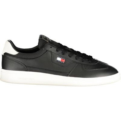 Pantofi sport negri pentru bărbați TOMMY HILFIGER negru 40 male Pantofi sport negri pentru bărbați TOMMY HILFIGER negru 40 male