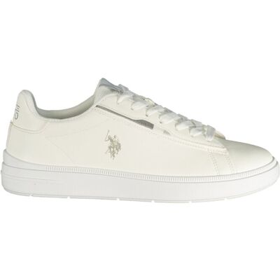 Pantofi sport albi pentru bărbați US Polo Assn. alb 44 male Pantofi sport albi pentru bărbați US Polo Assn. alb 44 male