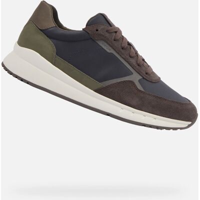 Dark blue men's sneakers Geox Branthon - Men's albastru 43-46 male Dark blue men's sneakers Geox Branthon - Men's albastru 43-46 male