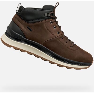Dark brown men's ankle shoes Geox Spherica Actif X2 - Men's negru 41 male Dark brown men's ankle shoes Geox Spherica Actif X2 - Men's negru 41 male