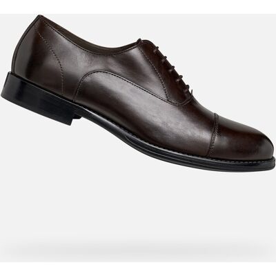 Pantofi eleganti bărbătești maro închis Geox Barberigo negru 40 male Pantofi eleganti bărbătești maro închis Geox Barberigo negru 40 male