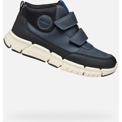 Dark blue boys' ankle boots Geox Flexyper - Boys negru 28 unisex Dark blue boys' ankle boots Geox Flexyper - Boys negru 28 unisex
