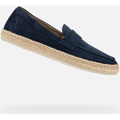 Mocasini Geox Costuni pentru bărbați, bleumarin albastru 45 male Mocasini Geox Costuni pentru bărbați, bleumarin albastru 45 male