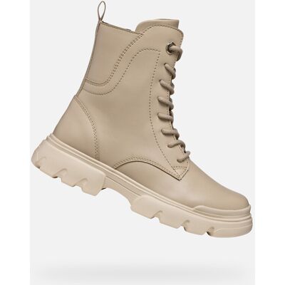 Beige Girls Ankle Boots Geox Junette - Girls crem 34 unisex Beige Girls Ankle Boots Geox Junette - Girls crem 34 unisex