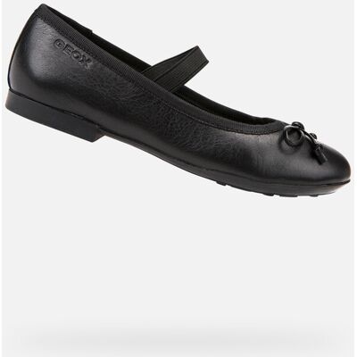 Balerini negri pentru fete Geox Plie' negru 32 unisex Balerini negri pentru fete Geox Plie' negru 32 unisex