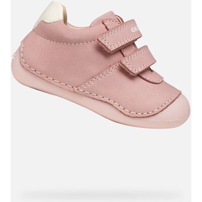Pantofi bej desculți pentru fete Geox Tutim crem 23 unisex Pantofi bej desculți pentru fete Geox Tutim crem 23 unisex