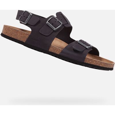 Black men's sandals Geox Ghita - Men's negru 42 male Black men's sandals Geox Ghita - Men's negru 42 male