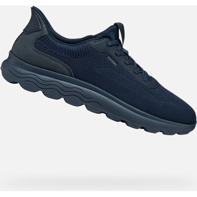Dark blue men's sneakers Geox Spherica Plus - Men's albastru 46 male Dark blue men's sneakers Geox Spherica Plus - Men's albastru 46 male