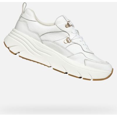 White women's sneakers Geox Iamantha - Women's alb 36 female White women's sneakers Geox Iamantha - Women's alb 36 female