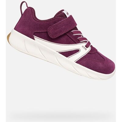 Teniși Geox Foot-run violet pentru fete alb 31 unisex Teniși Geox Foot-run violet pentru fete alb 31 unisex