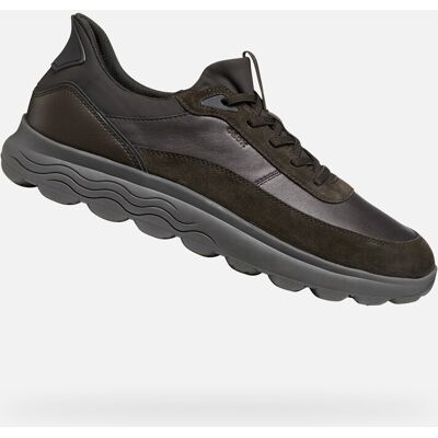 Teniși bărbătești maro închis Geox Spherica Plus negru 42 male Teniși bărbătești maro închis Geox Spherica Plus negru 42 male