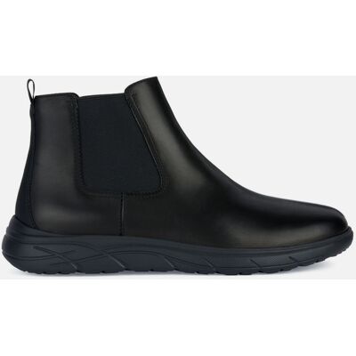 Black men's ankle boots Geox Portello - Men negru 39 male Black men's ankle boots Geox Portello - Men negru 39 male