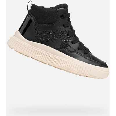 Pantofi Geox Laquinny negri pentru fete negru 31 unisex Pantofi Geox Laquinny negri pentru fete negru 31 unisex