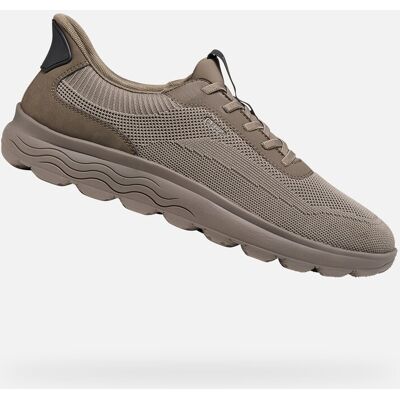 Teniși gri pentru bărbați Geox Spherica Plus kaki 42 male Teniși gri pentru bărbați Geox Spherica Plus kaki 42 male