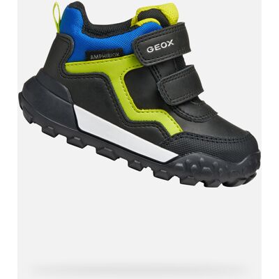 Boys First Steps Geox Trekkyup ABX Black - Boys negru 25 unisex Boys First Steps Geox Trekkyup ABX Black - Boys negru 25 unisex