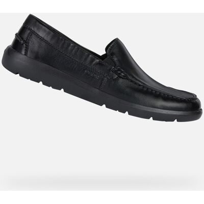 Mocasini negri pentru barbati Geox Leitan negru 45 male Mocasini negri pentru barbati Geox Leitan negru 45 male