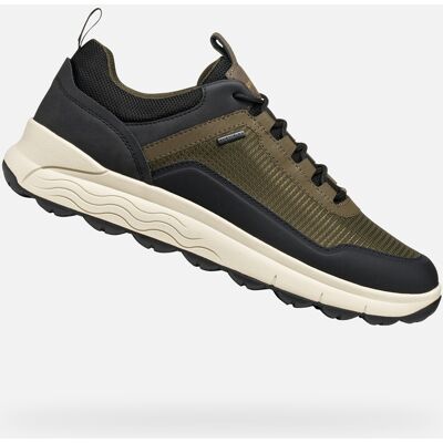 Khaki men's sneakers Geox Spherica 4X4 B ABX - Men's negru 40 male Khaki men's sneakers Geox Spherica 4X4 B ABX - Men's negru 40 male